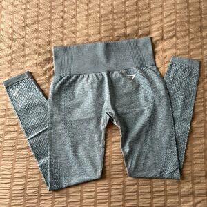 Gymshark Heathered Blue Leggings